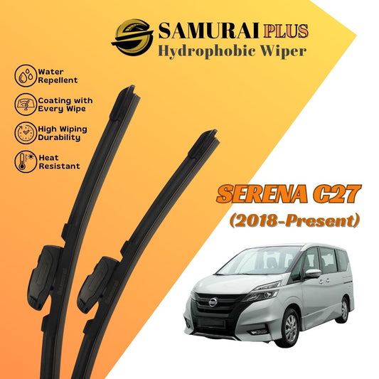 SAMURAI PLUS [Nissan Serena C27] Hydrophobic Car Wiper Blade