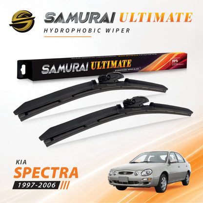 SAMURAI ULTIMATE [Kia Spectra 1997-2006] Hydrophobic Car Wiper Blade