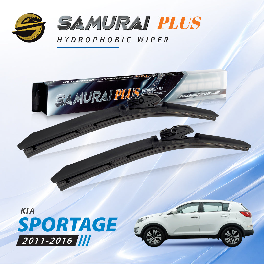 SAMURAI PLUS [Kia Sportage 2011-2016] Hydrophobic Car Wiper Blade
