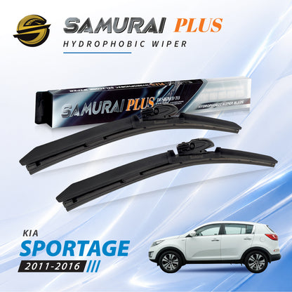 SAMURAI PLUS [Kia Sportage 2011-2016] Hydrophobic Car Wiper Blade