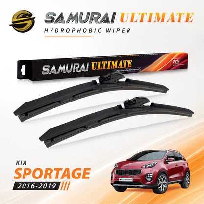 SAMURAI ULTIMATE [Kia Sportage 2016-2019] Hydrophobic Car Wiper Blade