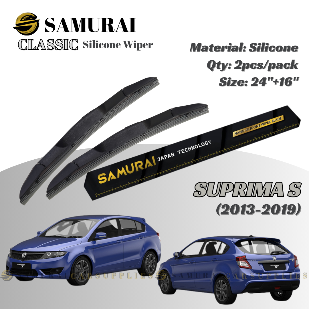 [Proton Suprima S] SAMURAI CLASSIC Car Wiper Blade