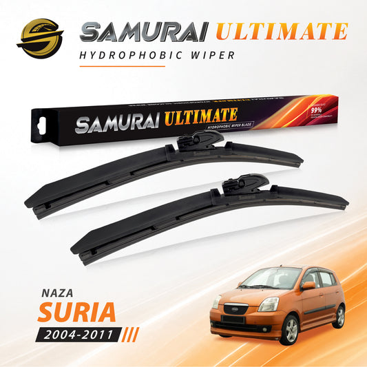 SAMURAI ULTIMATE [Naza Suria] Hydrophobic Car Wiper Blade