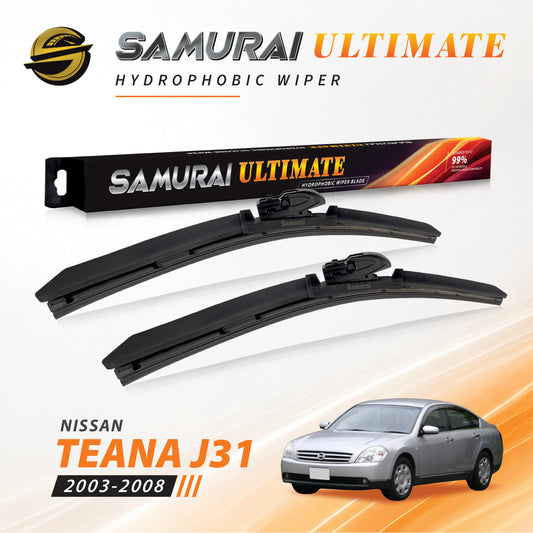 SAMURAI ULTIMATE [Nissan Teana J31 2003-2008] Hydrophobic Car Wiper Blade