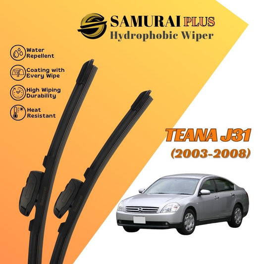 SAMURAI PLUS [Nissan Teana J31 2003-2008] Hydrophobic Car Wiper Blade