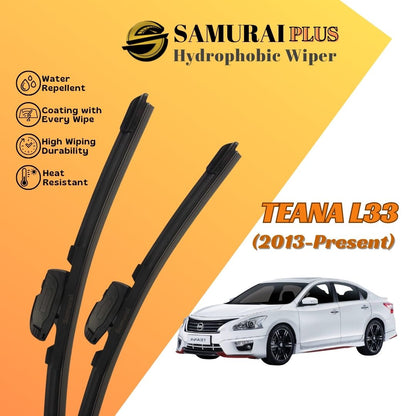SAMURAI PLUS [Nissan Teana L33 2013-Present] Hydrophobic Car Wiper Blade