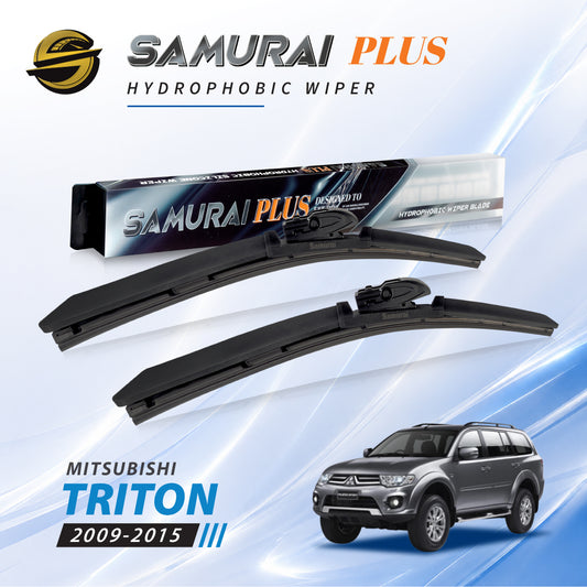 SAMURAI PLUS [Mitsubishi Triton 2009-2015] Hydrophobic Car Wiper Blade