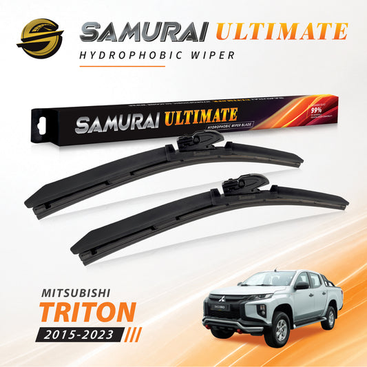 SAMURAI ULTIMATE [Mitsubishi Triton 2015-2023] Hydrophobic Car Wiper Blade