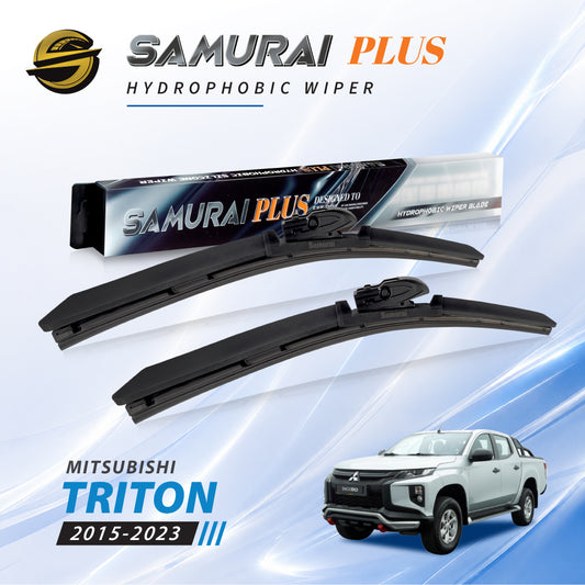 SAMURAI PLUS [Mitsubishi Triton 2015-2023] Hydrophobic Car Wiper Blade