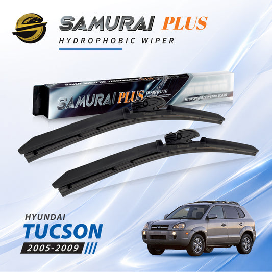 SAMURAI PLUS [Hyundai Tucson 2005-2009] Hydrophobic Car Wiper Blade