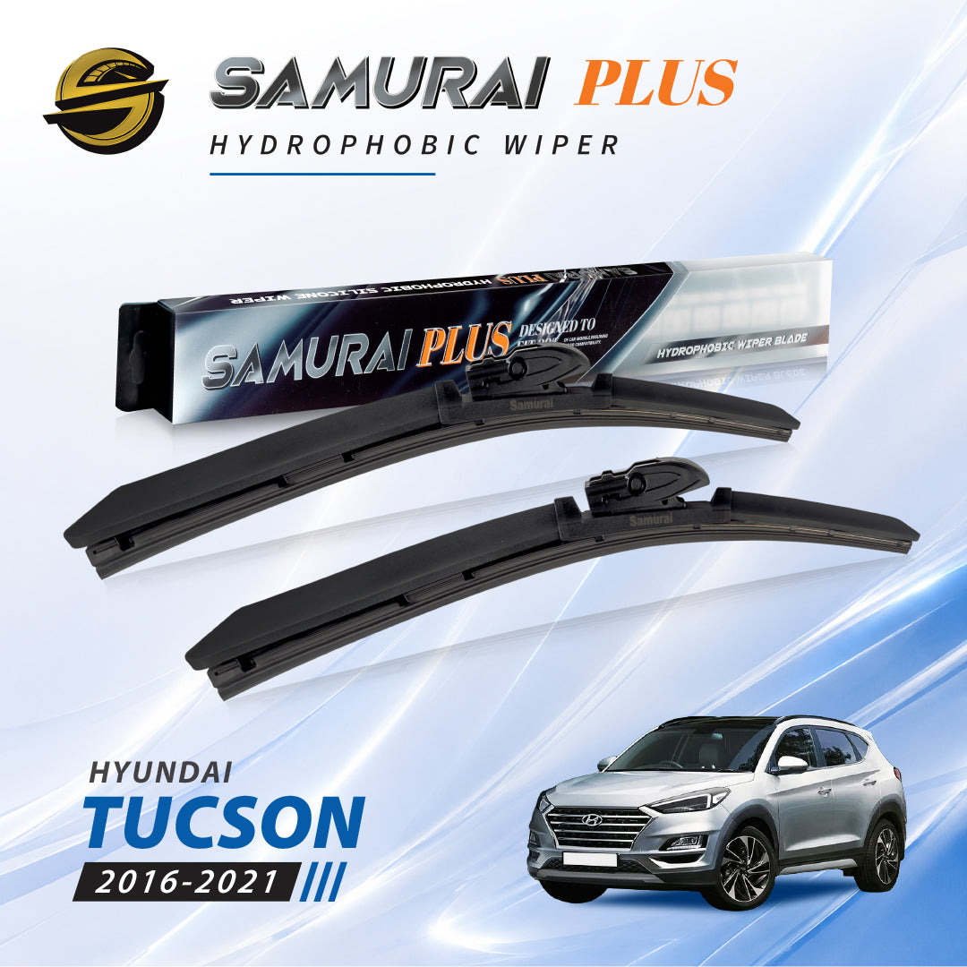SAMURAI PLUS [Hyundai Tucson 2016-2021] Hydrophobic Car Wiper Blade