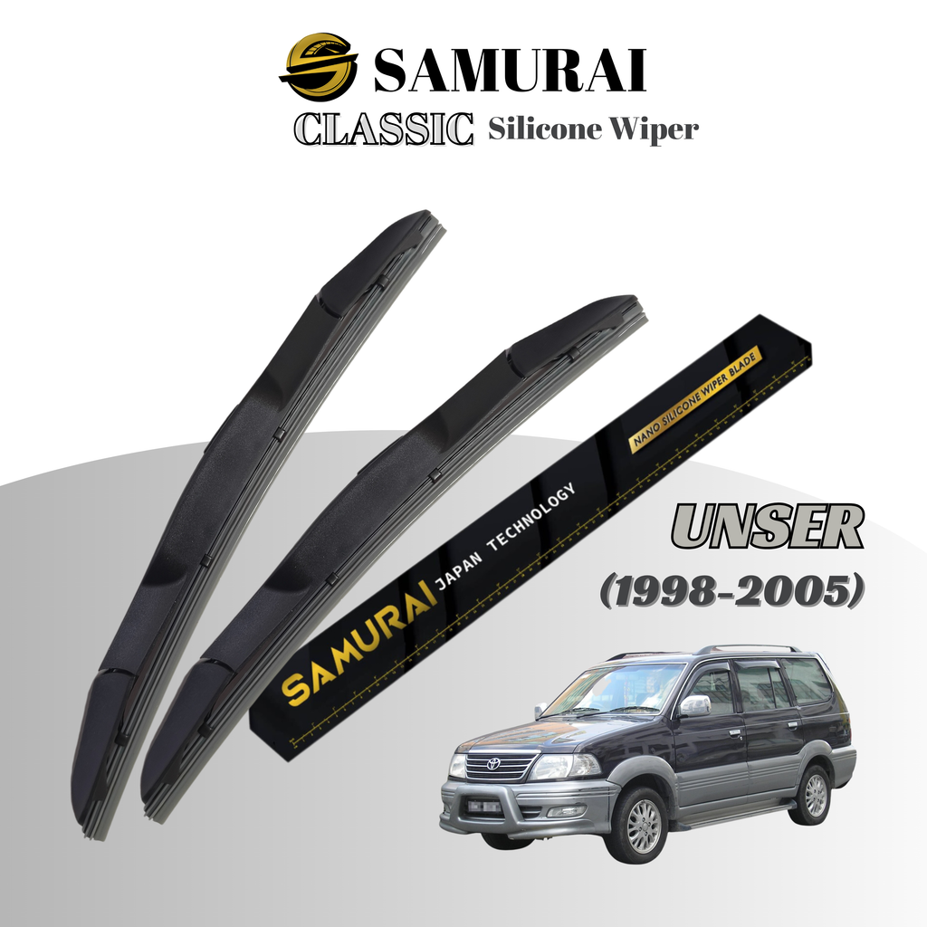 [Toyota Unser 1998-2005] SAMURAI CLASSIC Car Wiper Blade