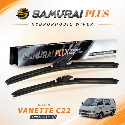 SAMURAI PLUS [Nissan Vanette C22] Hydrophobic Car Wiper Blade