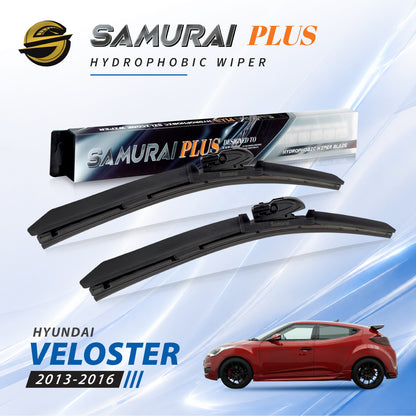 SAMURAI PLUS [Hyundai Veloster] Hydrophobic Car Wiper Blade