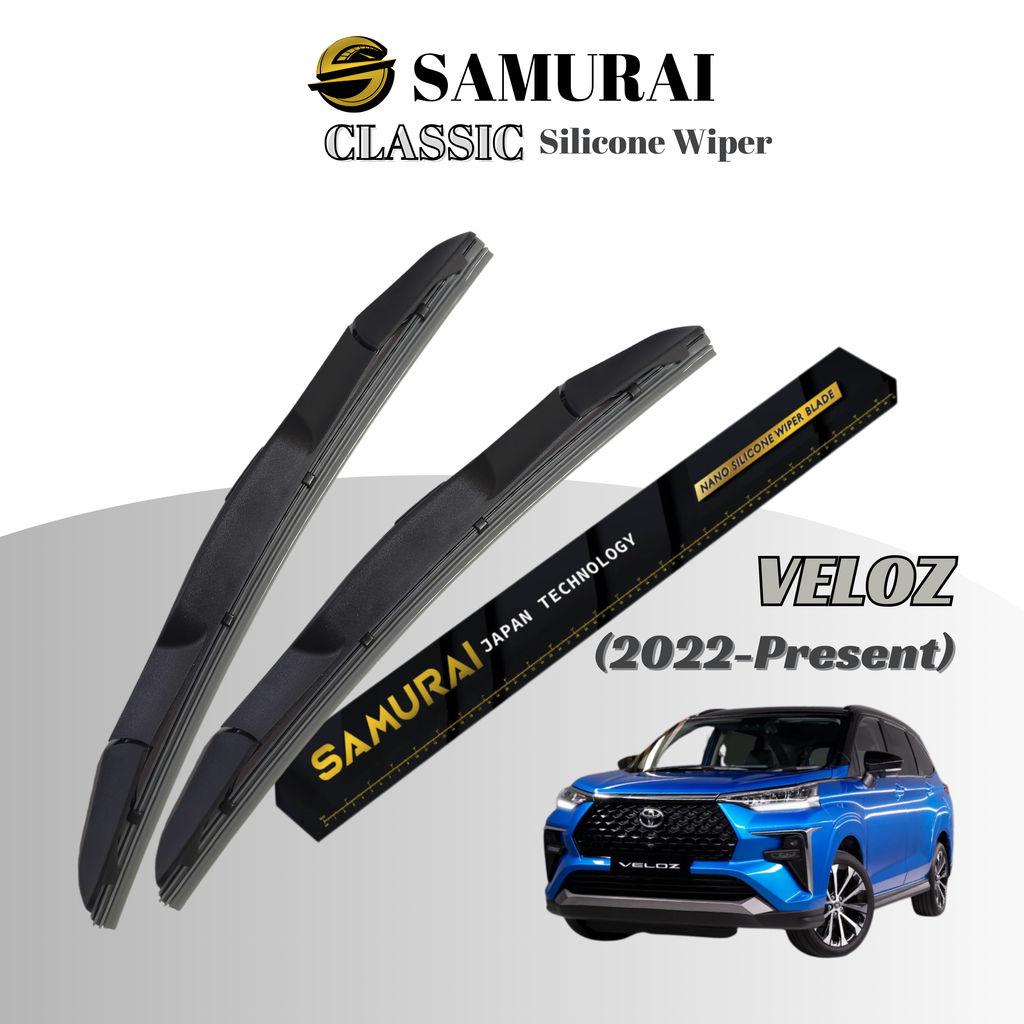 [Toyota Veloz 2022-Present] SAMURAI CLASSIC Car Wiper Blade
