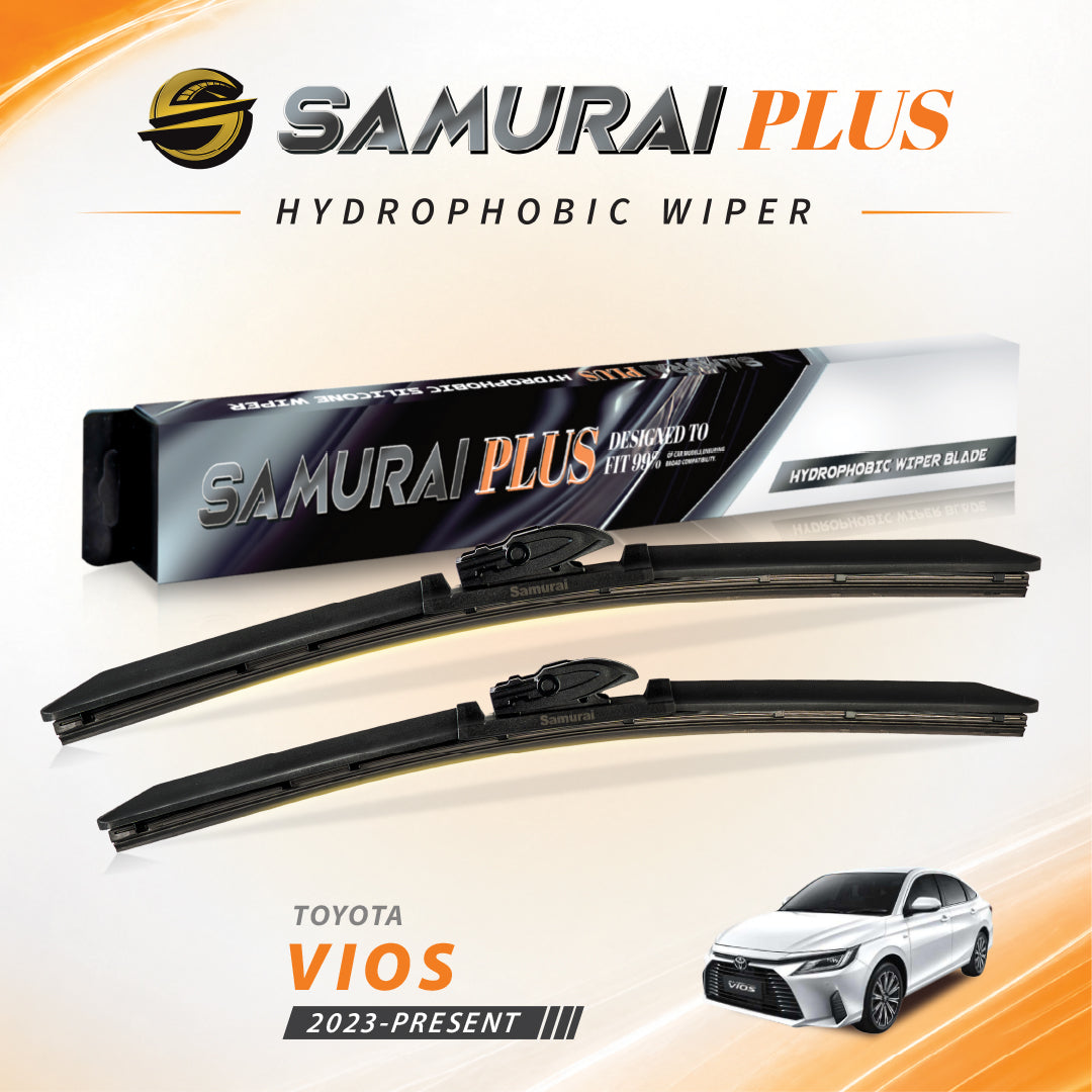 SAMURAI PLUS [Toyota Vios 2023-Present] Hydrophobic Car Wiper Blade