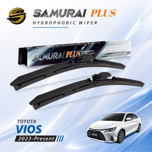 SAMURAI PLUS [Toyota Vios 2023-Present] Hydrophobic Car Wiper Blade