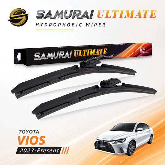 SAMURAI ULTIMATE [Toyota Vios 2023-Present] Hydrophobic Car Wiper Blade