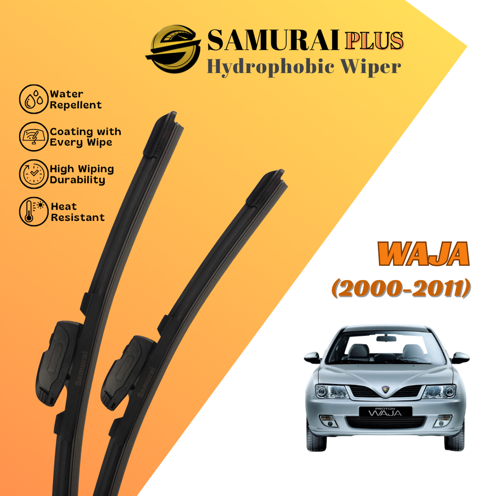 **[Proton Waja] SAMURAI PLUS Hydrophobic Silicone Wiper