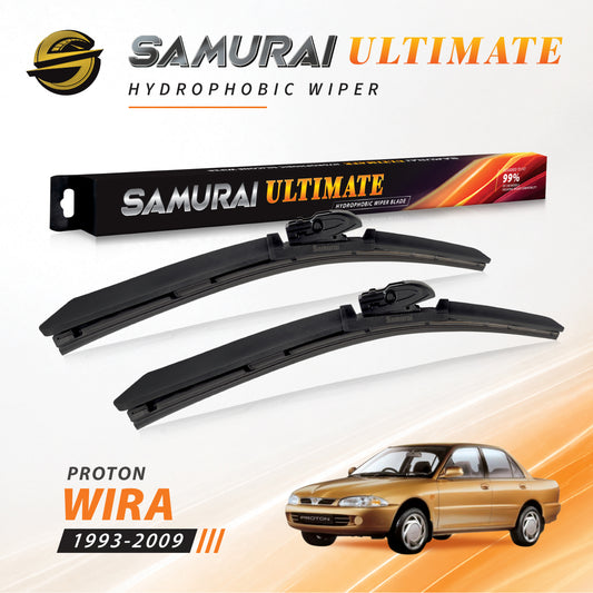 SAMURAI ULTIMATE [Proton Wira] Hydrophobic Car Wiper Blade