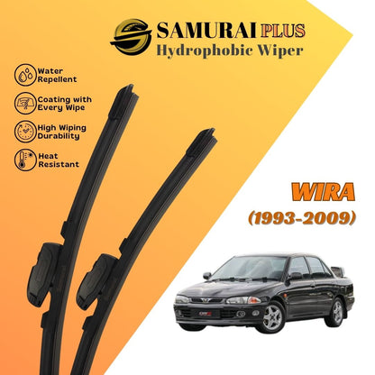 SAMURAI PLUS [Proton Wira] Hydrophobic Car Wiper Blade