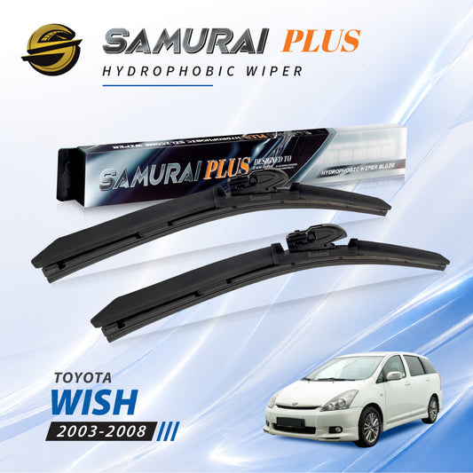 SAMURAI PLUS [Toyota Wish 2003-2008] Hydrophobic Car Wiper Blade
