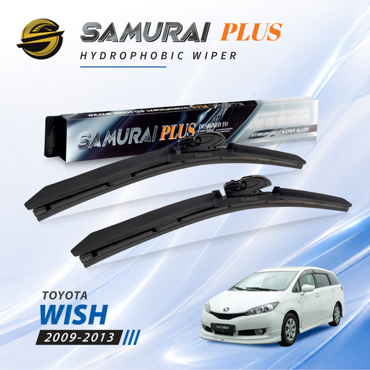 SAMURAI PLUS [Toyota Wish 2009-2013] Hydrophobic Car Wiper Blade