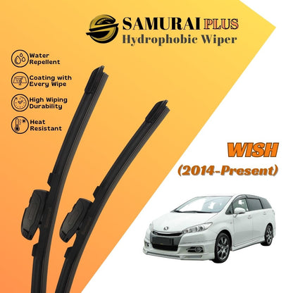 SAMURAI PLUS [Toyota Wish 2014-Present] Hydrophobic Car Wiper Blade