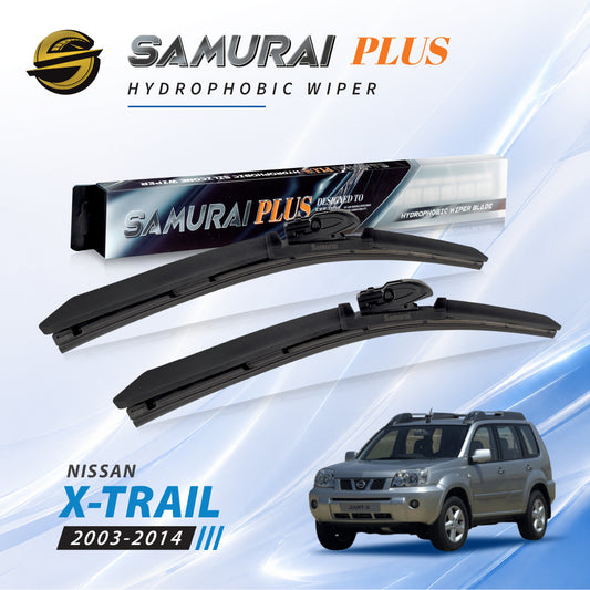 SAMURAI PLUS [Nissan X-Trail 2003-2014] Hydrophobic Car Wiper Blade