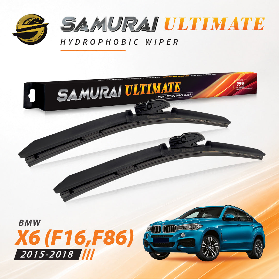 SAMURAI ULTIMATE [BMW X6(F16,F86)] Hydrophobic Car Wiper Blad