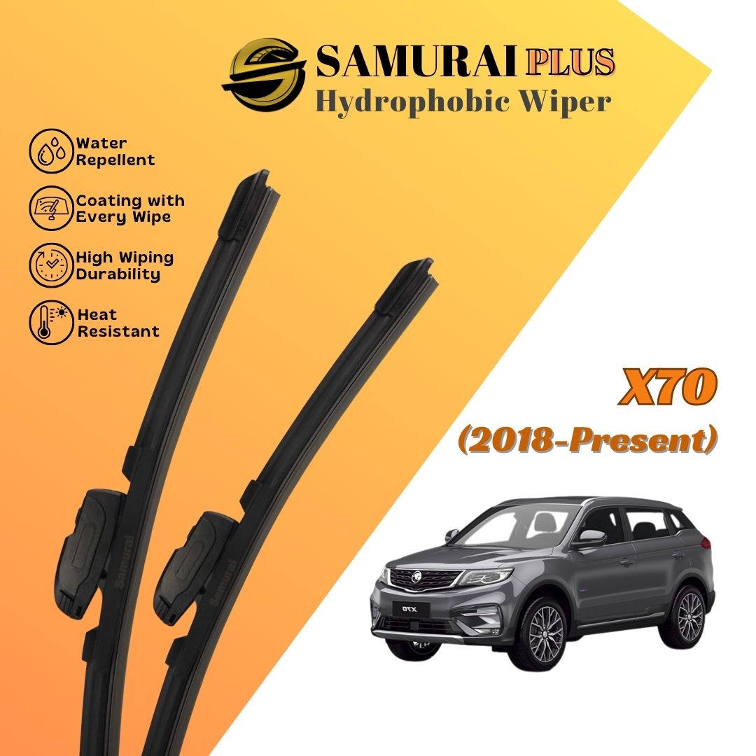 SAMURAI PLUS [Proton X70] Hydrophobic Car Wiper Blade