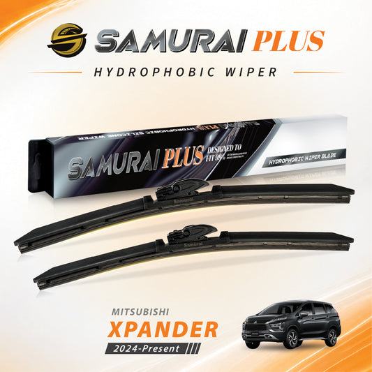 SAMURAI PLUS [Mitsubishi Xpander 2024-Present] Hydrophobic Car Wiper Blade