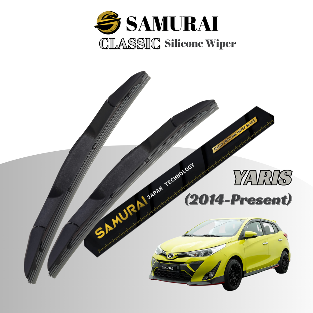 [Toyota Yaris 2014-Present] SAMURAI CLASSIC Car Wiper Blade